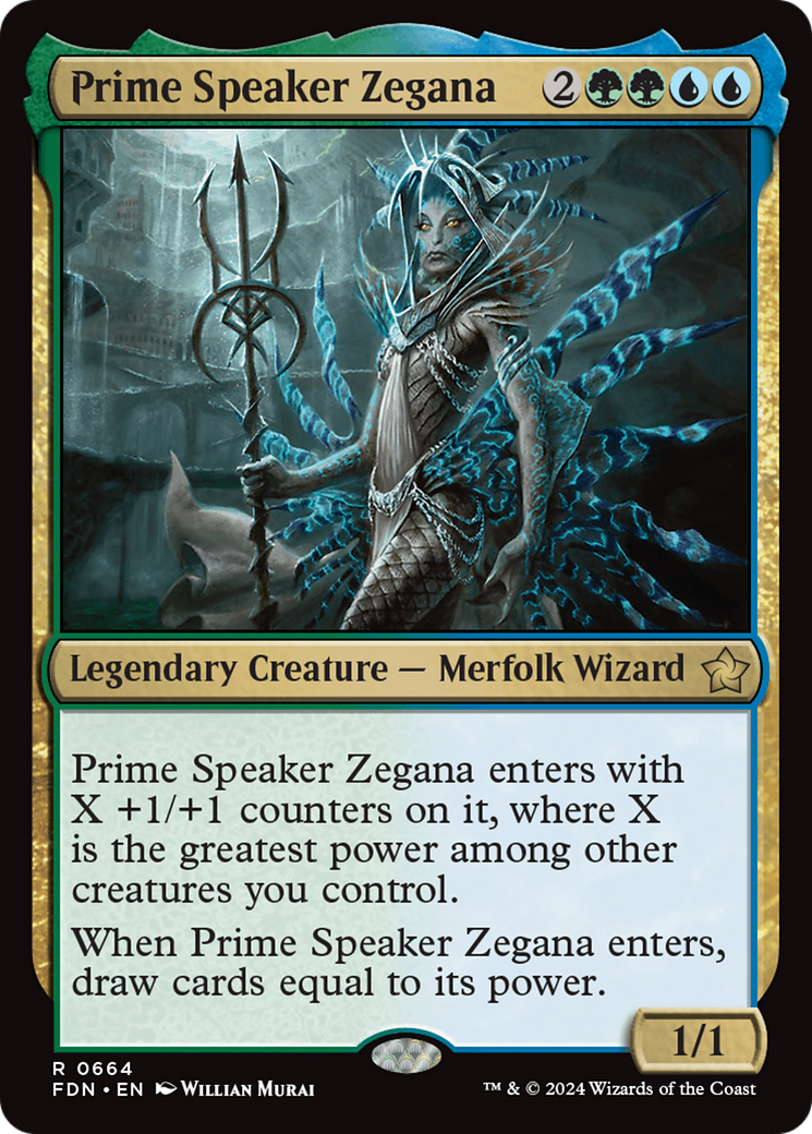 Prime Speaker Zegana (664) - Foundations