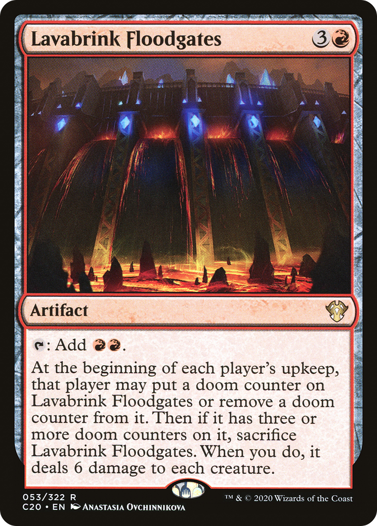 Lavabrink Floodgates (053) - Commander 2020