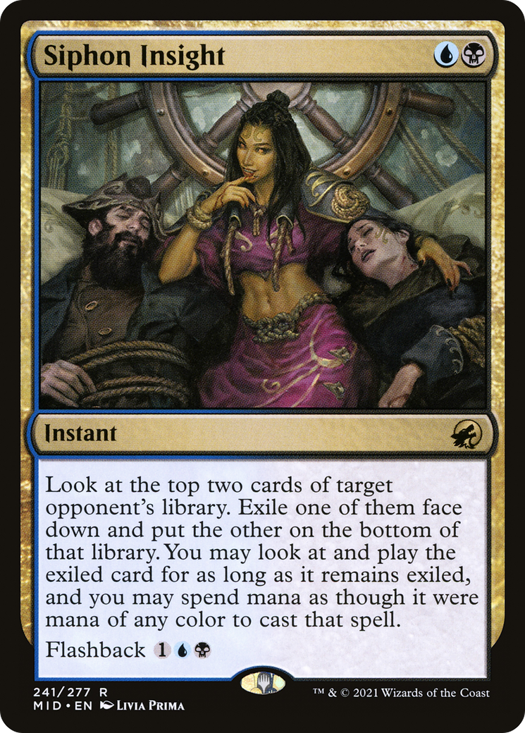 Siphon Insight (241) - Innistrad: Midnight Hunt