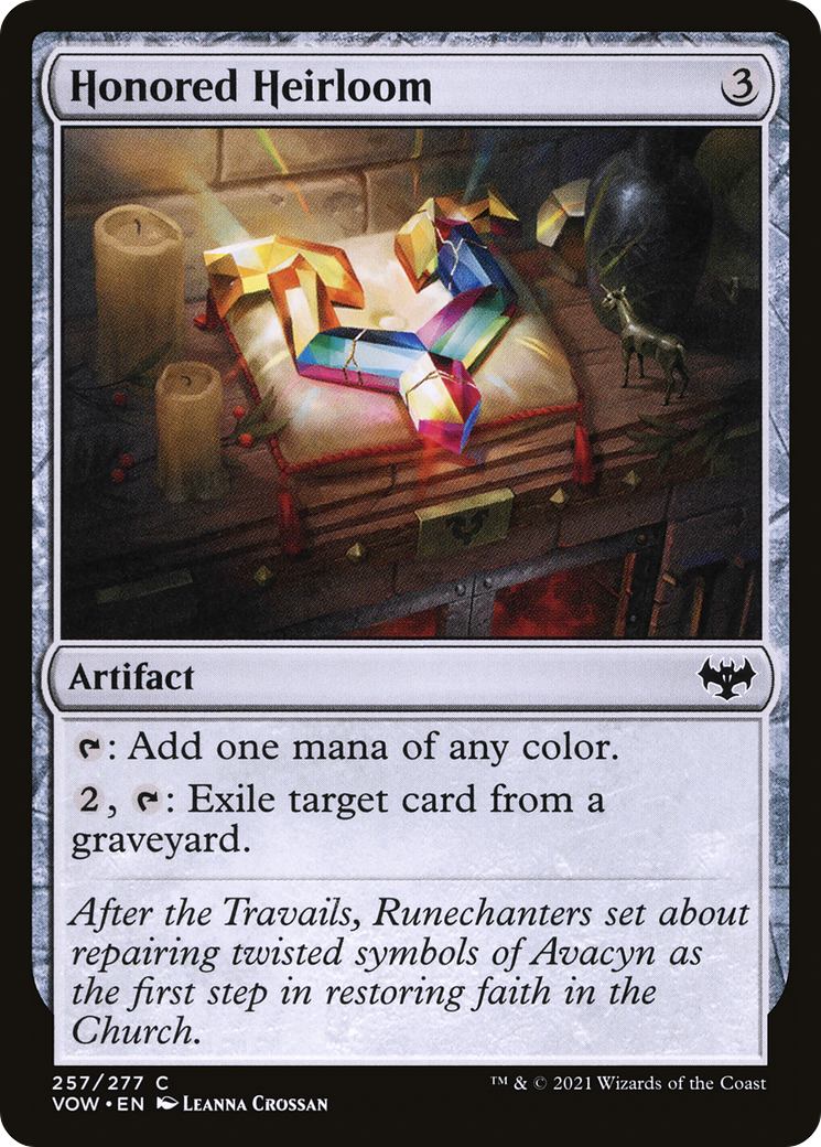 Honored Heirloom (257) Foil - Innistrad: Crimson Vow