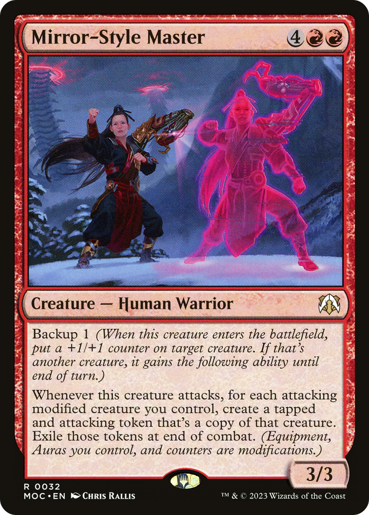 Mirror-Style Master (032) - March of the Machine Commander