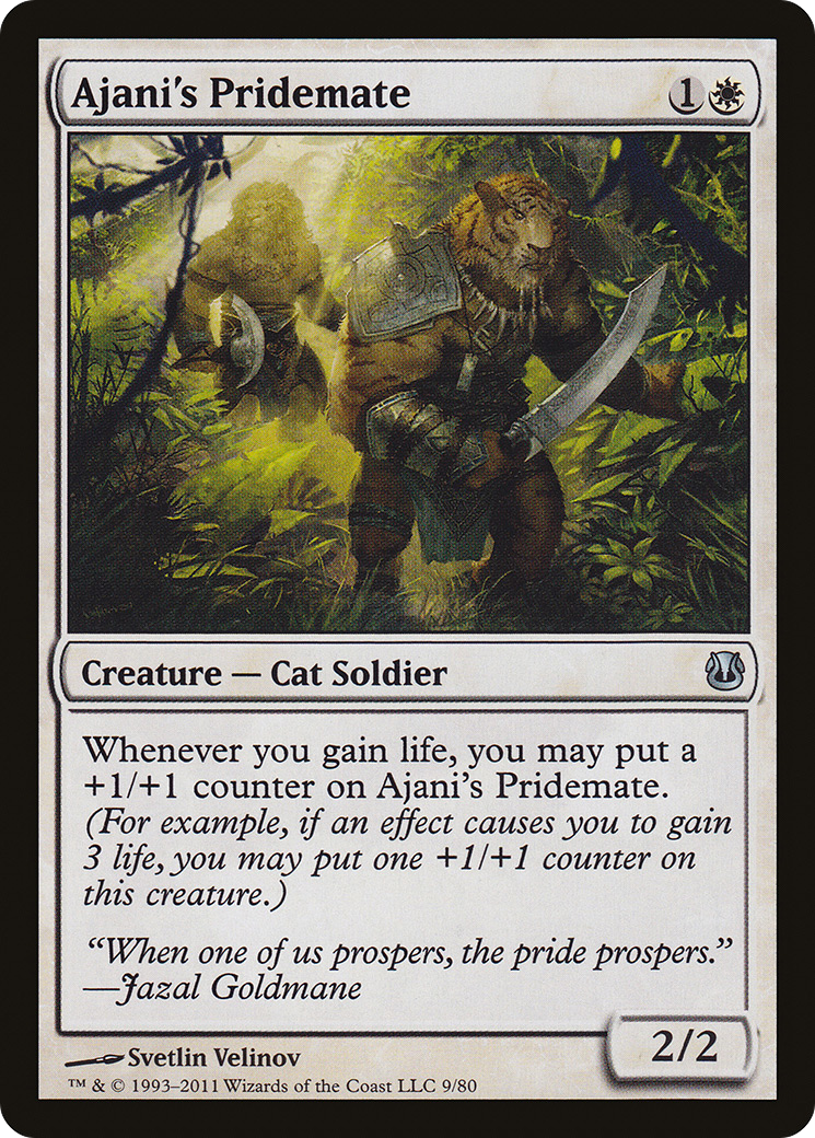 Ajani's Pridemate (009) - Duel Decks: Ajani vs. Nicol Bolas