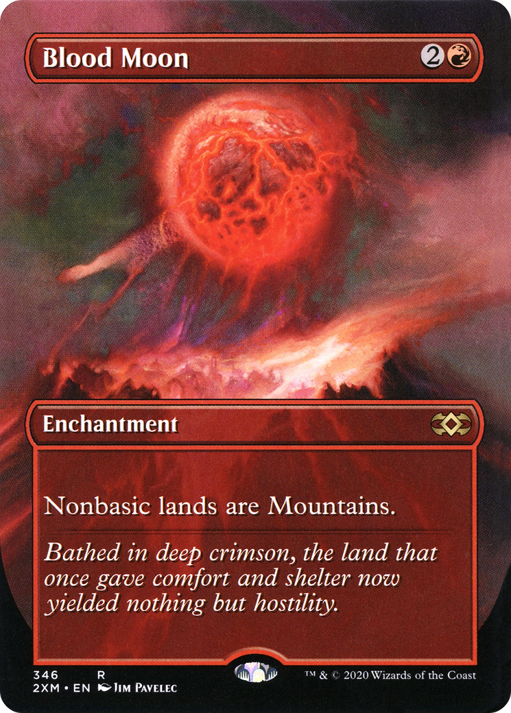 Blood Moon (Borderless) (346) - Double Masters
