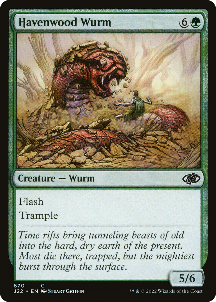 Havenwood Wurm (670) - Jumpstart 2022