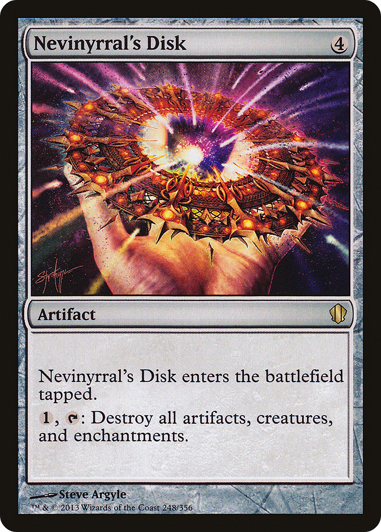 Nevinyrral's Disk (248) - Commander 2013