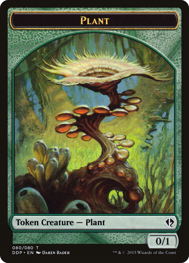 Plant Token (080) - Duel Decks: Zendikar vs. Eldrazi