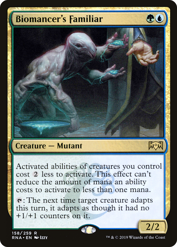 Biomancer's Familiar (158) Foil - Ravnica Allegiance
