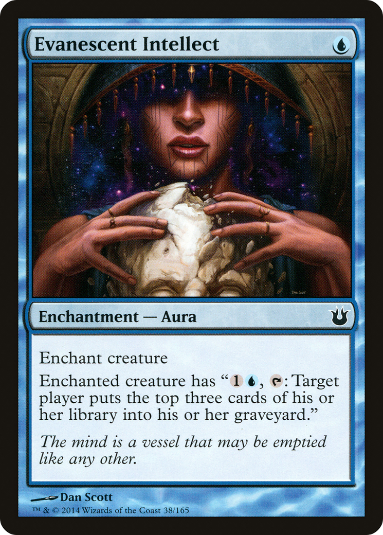 Evanescent Intellect (038) Foil - Born of the Gods