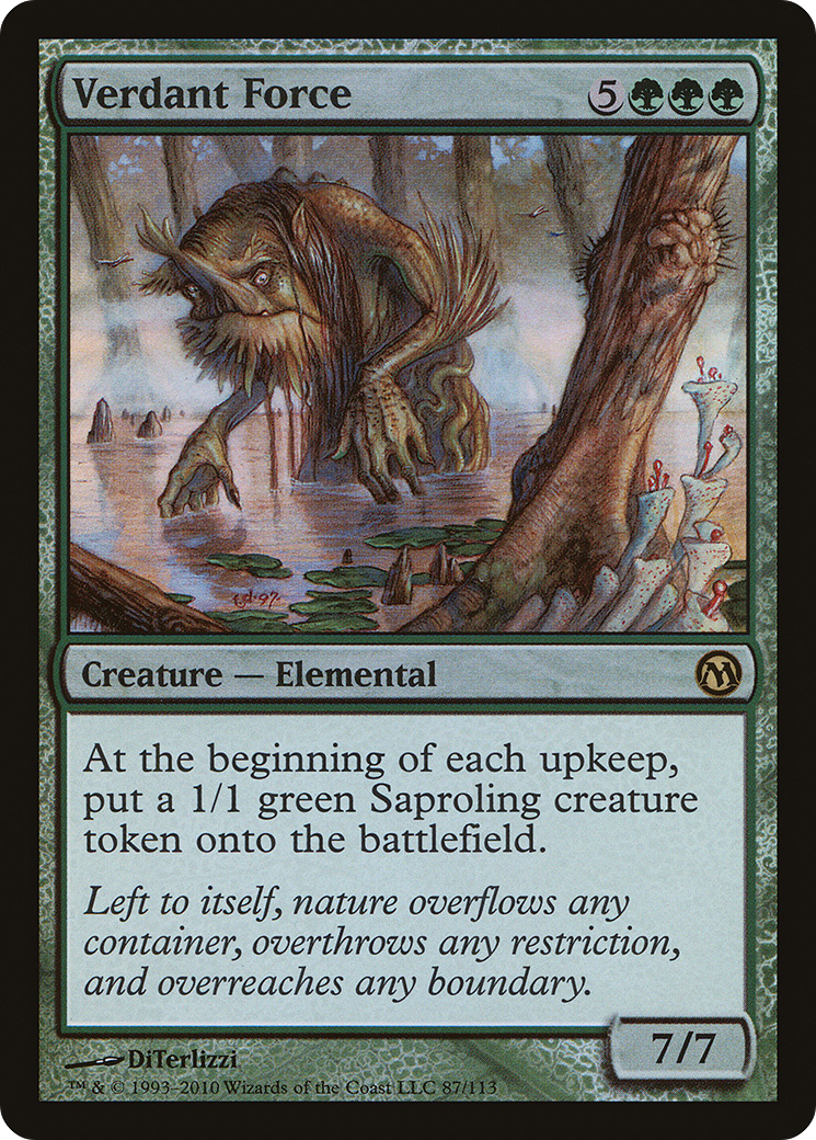 Verdant Force (087) Foil - Duels of the Planeswalkers