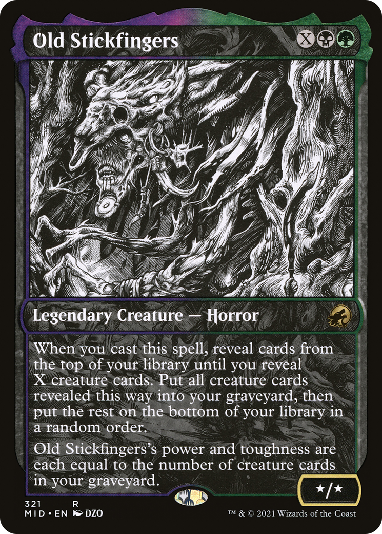 Old Stickfingers (Showcase) (321) - Innistrad: Midnight Hunt