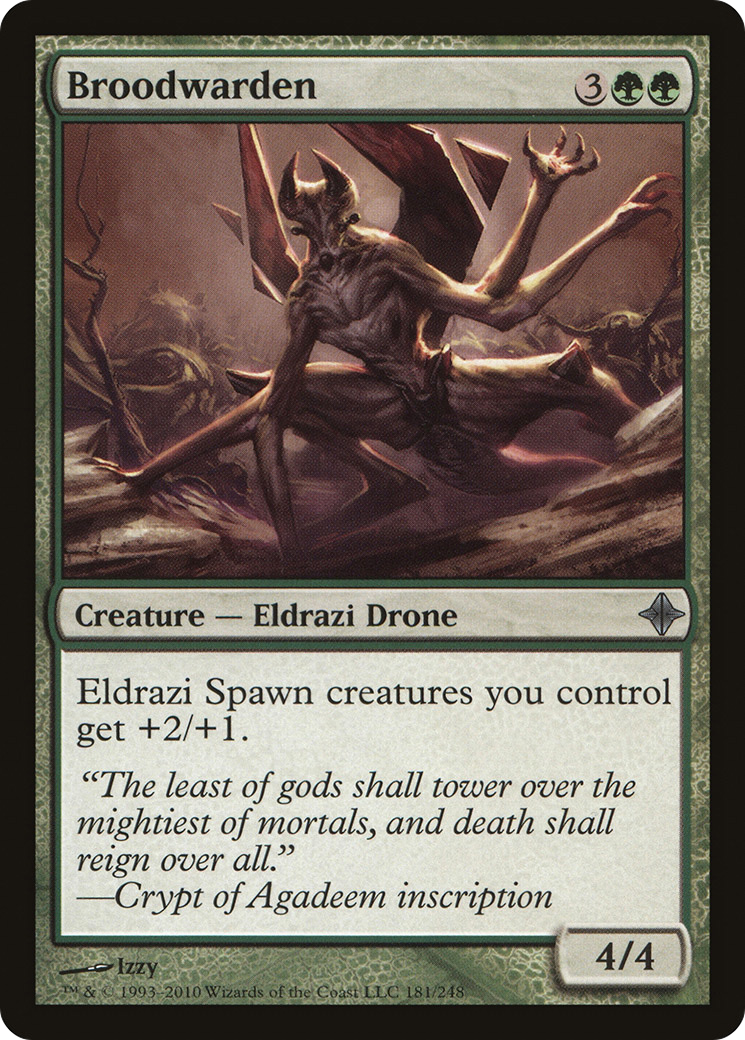 Broodwarden (181) - Rise of the Eldrazi