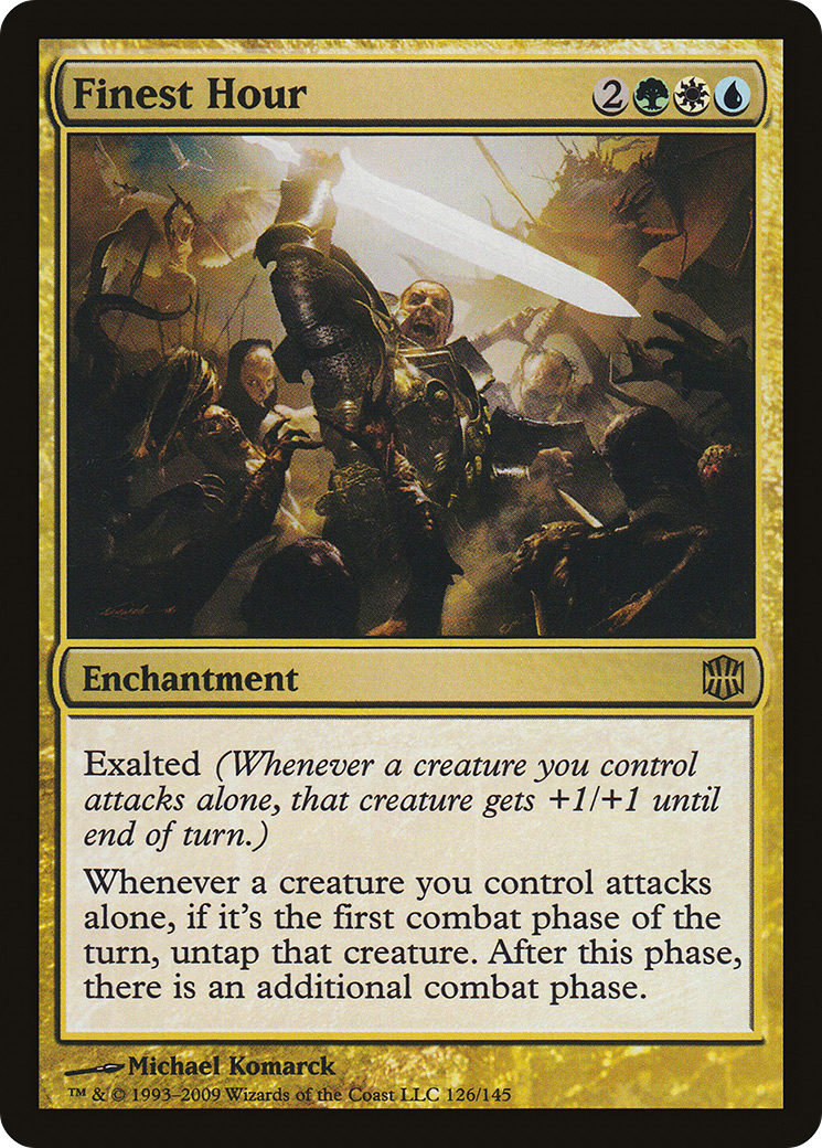 Finest Hour (126) Foil - Alara Reborn