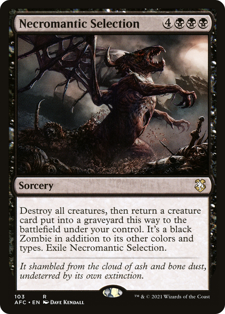 Necromantic Selection (103) - Forgotten Realms Commander
