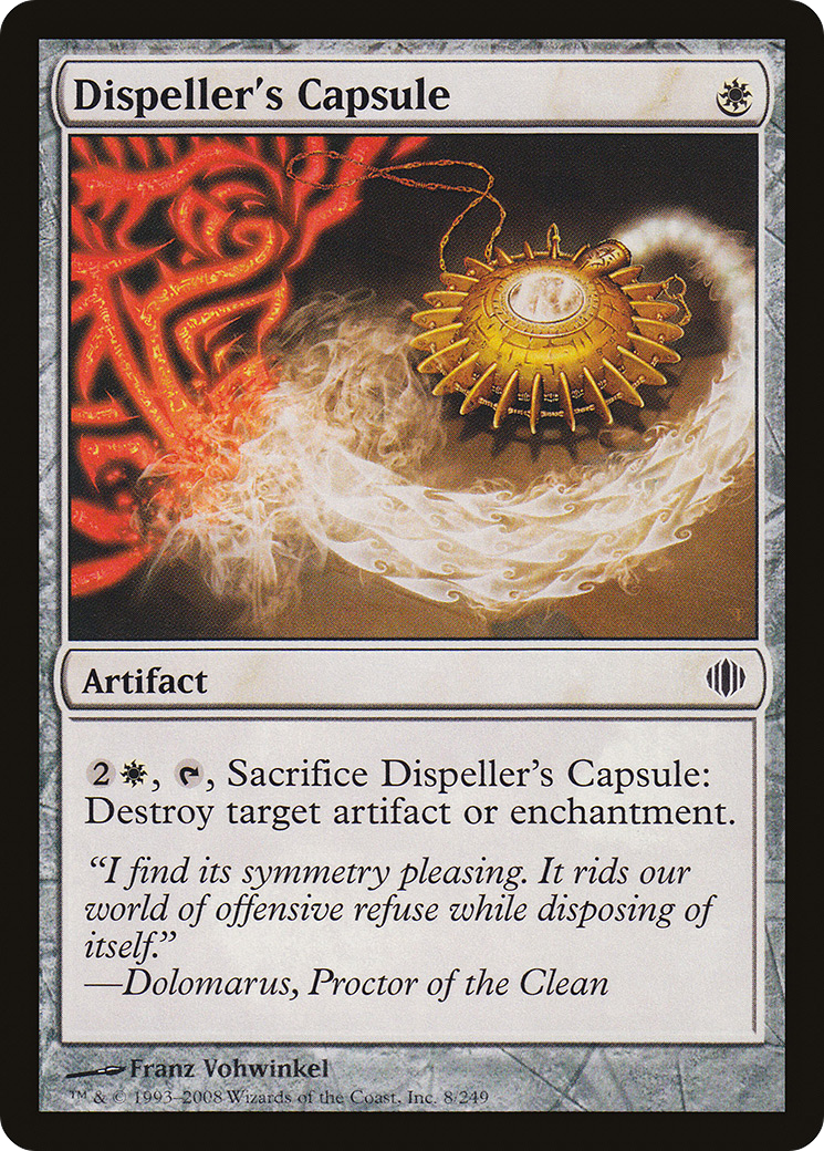 Dispeller's Capsule (008) Foil - Shards of Alara