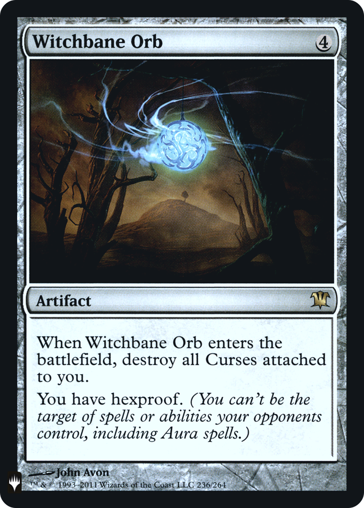 Witchbane Orb (ISD-236) Foil - The List