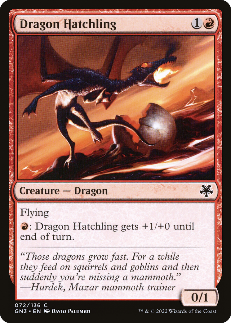 Dragon Hatchling (072) - Game Night: Free-for-All