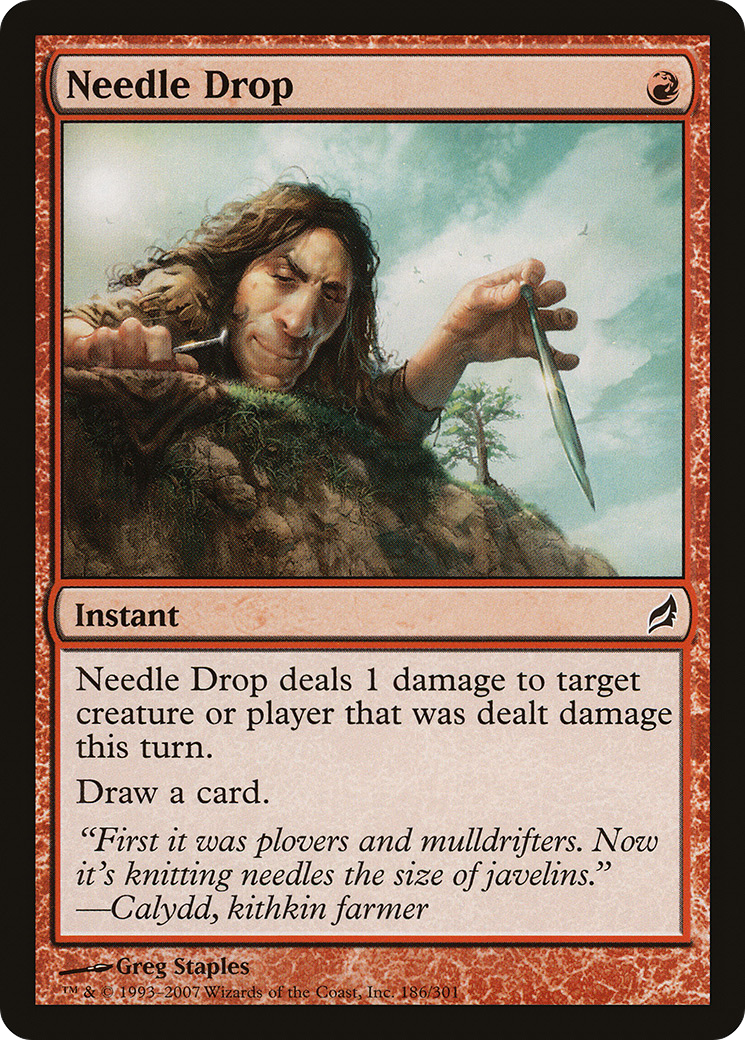 Needle Drop (186) Foil - Lorwyn
