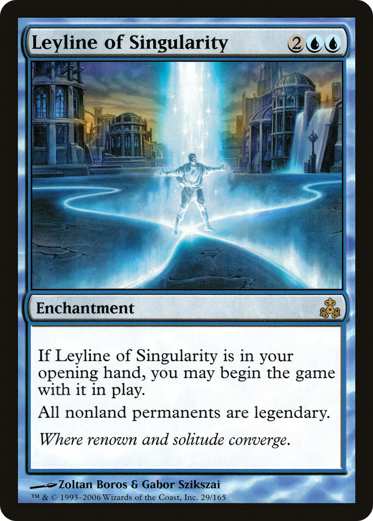 Leyline of Singularity (029) Foil - Guildpact
