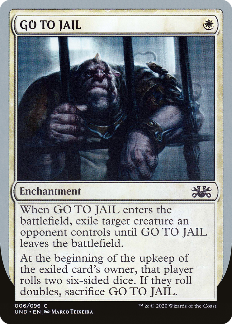 GO TO JAIL (006) - Unsanctioned