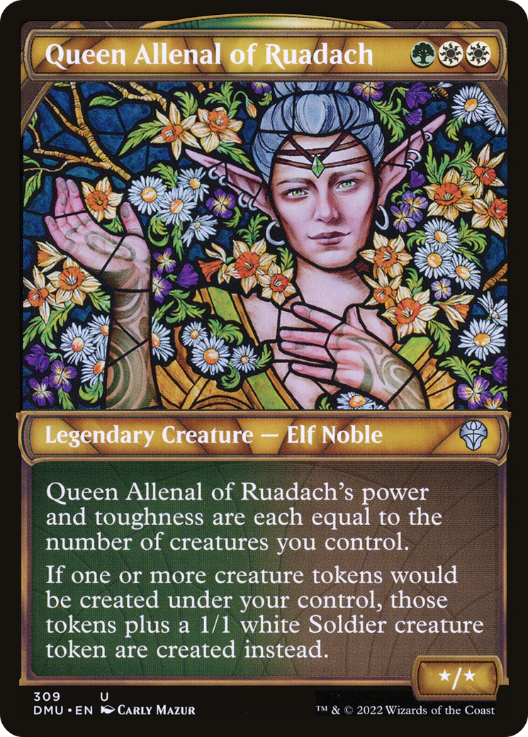 Queen Allenal of Ruadach (Showcase) (309) - Dominaria United