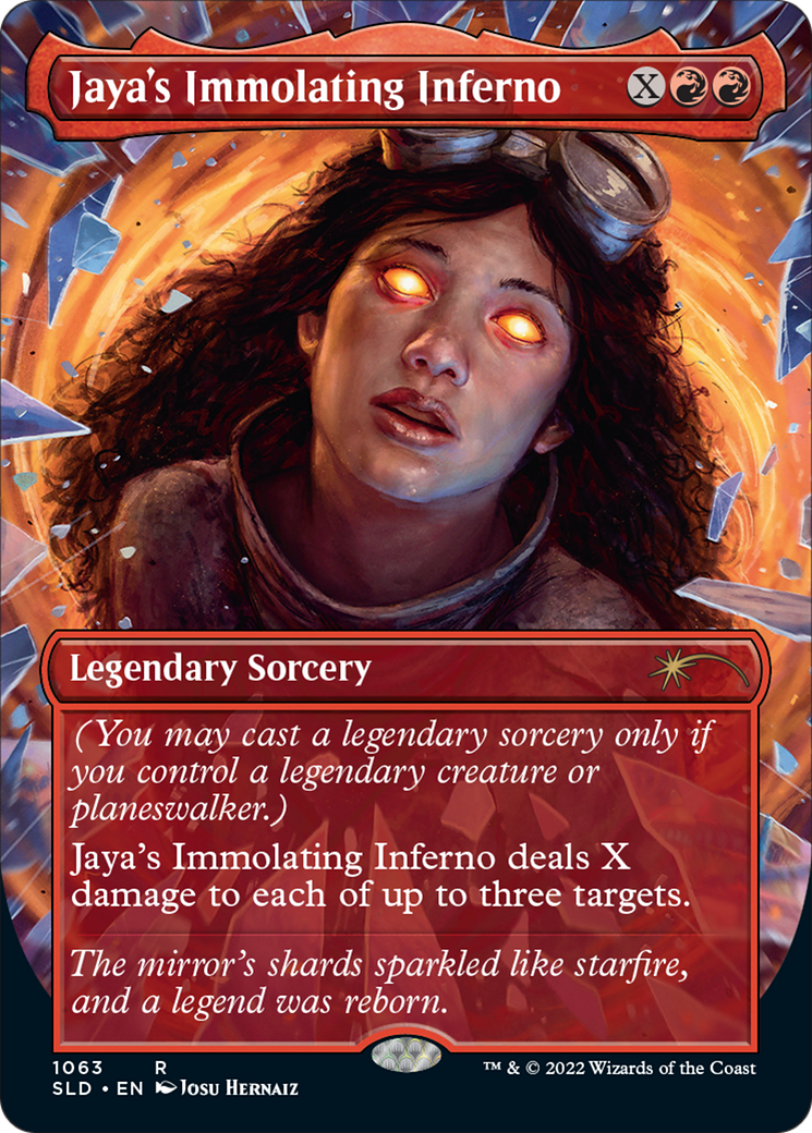 Jaya's Immolating Inferno (1063) - Secret Lair Drop