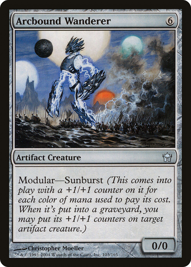 Arcbound Wanderer (103) Foil - Fifth Dawn