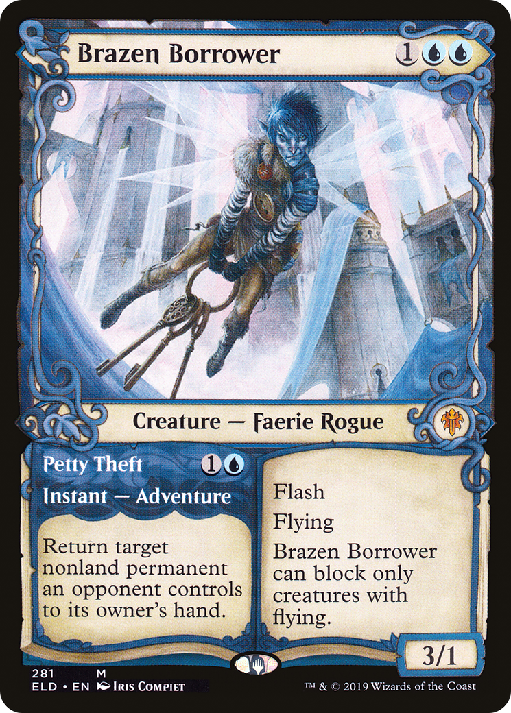 Brazen Borrower (Showcase) (281) - Throne of Eldraine