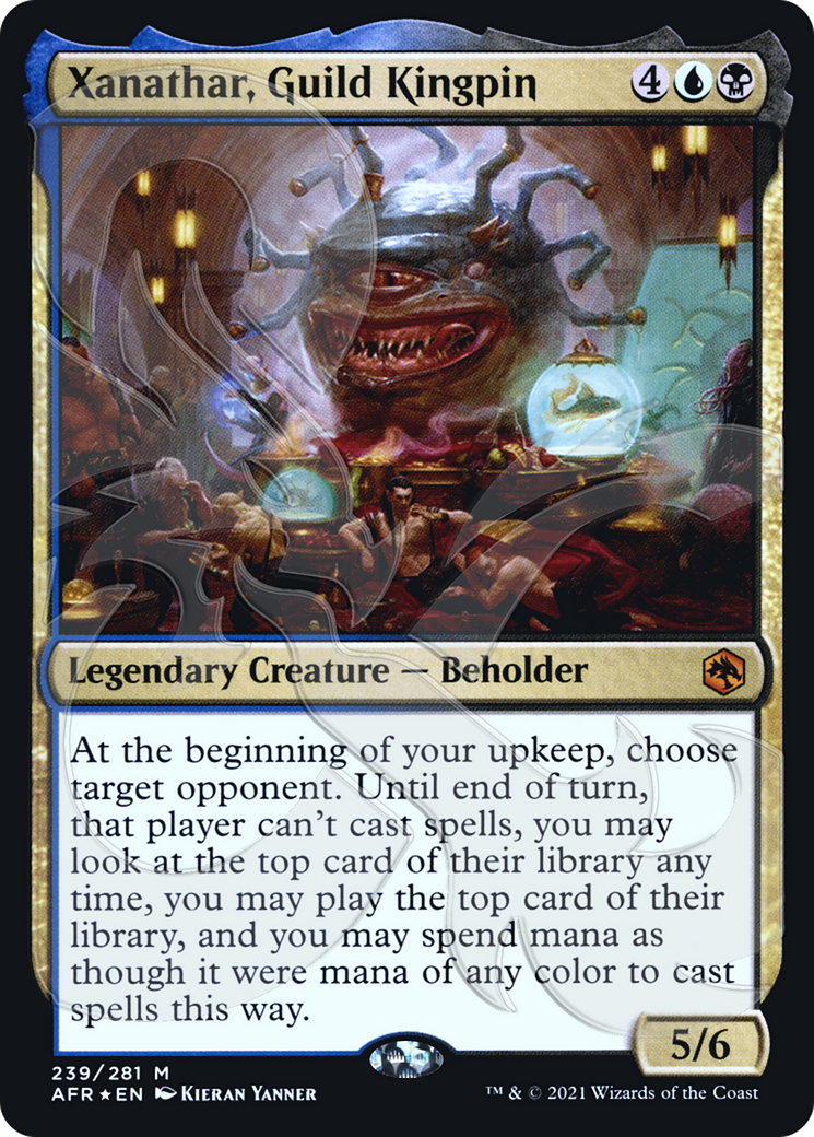 Xanathar, Guild Kingpin (239) Foil - Adventures in the Forgotten Realms Promos
