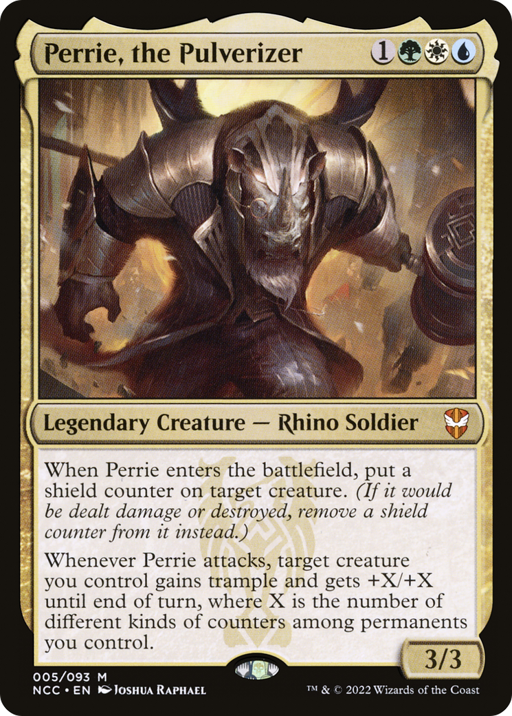 Perrie, the Pulverizer (005) - New Capenna Commander
