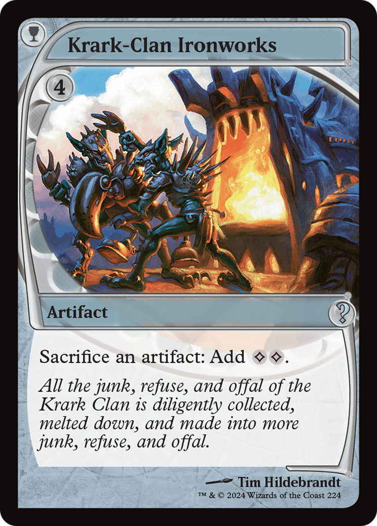 Krark-Clan Ironworks (Future Sight) (224) Foil - Mystery Booster 2