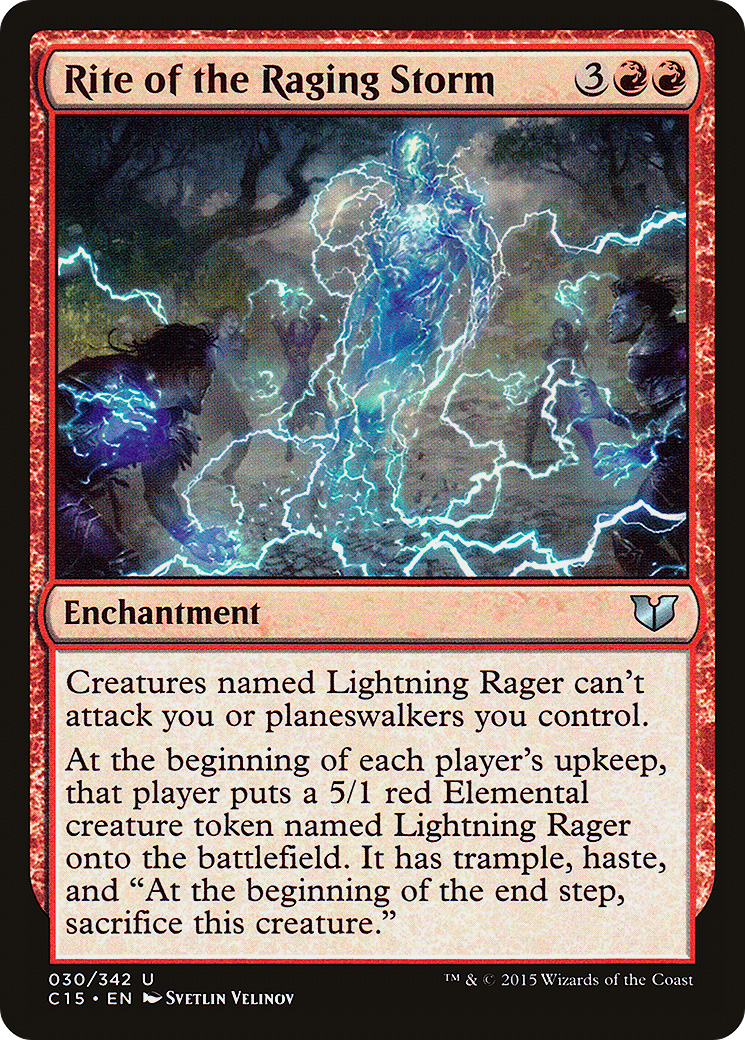Rite of the Raging Storm (030) - Commander 2015