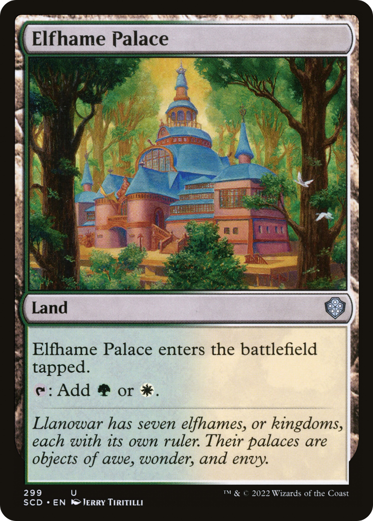 Elfhame Palace (299) - Starter Commander Decks