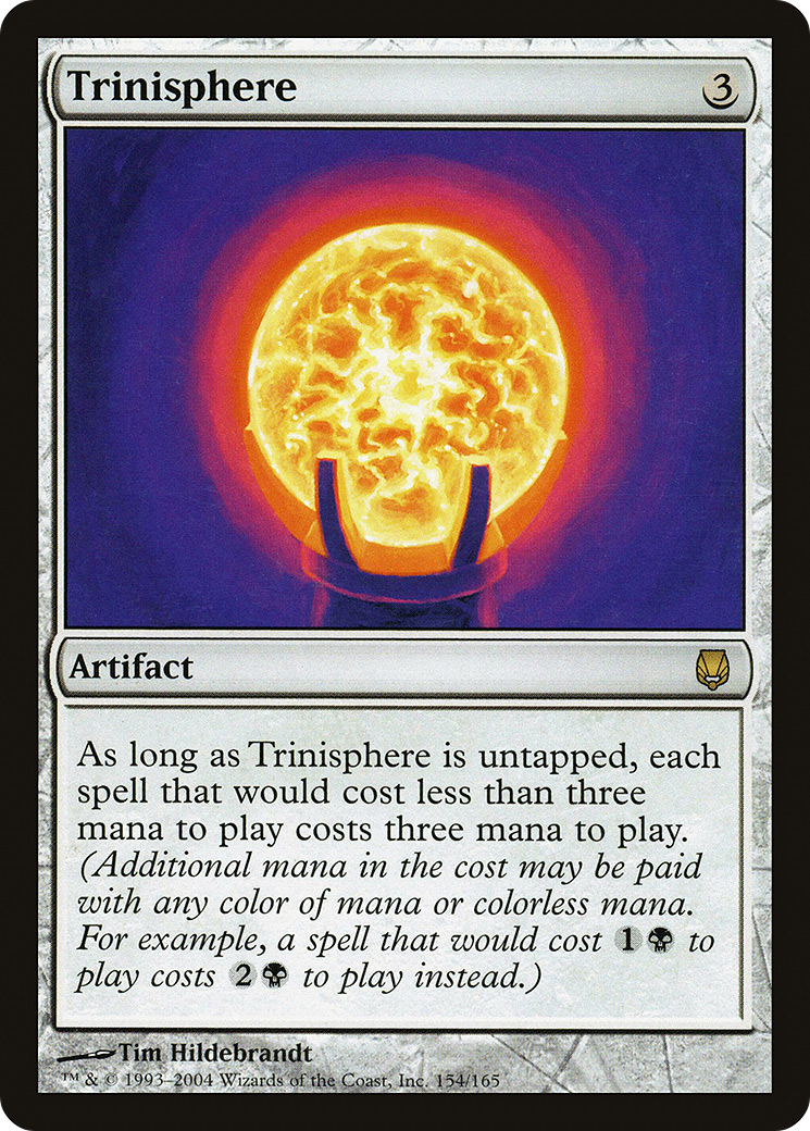 Trinisphere (154) Foil - Darksteel