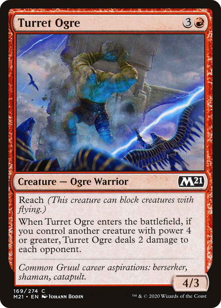Turret Ogre (169) - Core Set 2021