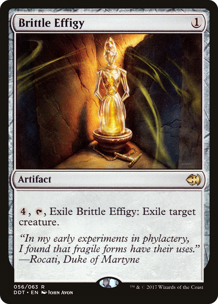 Brittle Effigy (056) - Duel Decks: Merfolk vs. Goblins