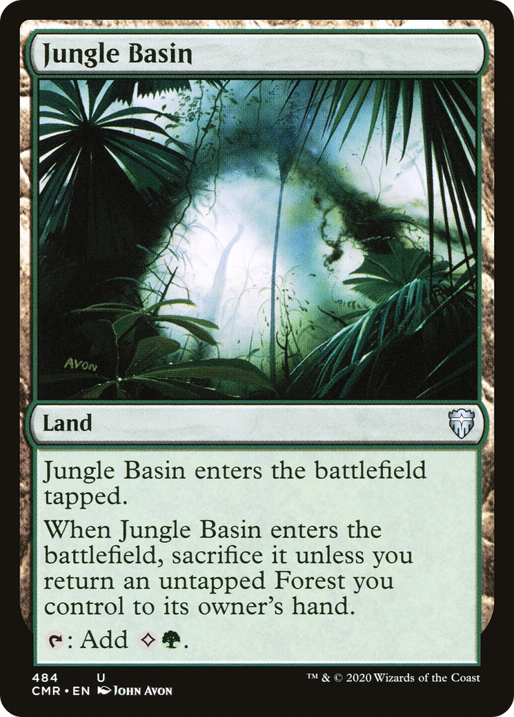 Jungle Basin (484) - Commander Legends