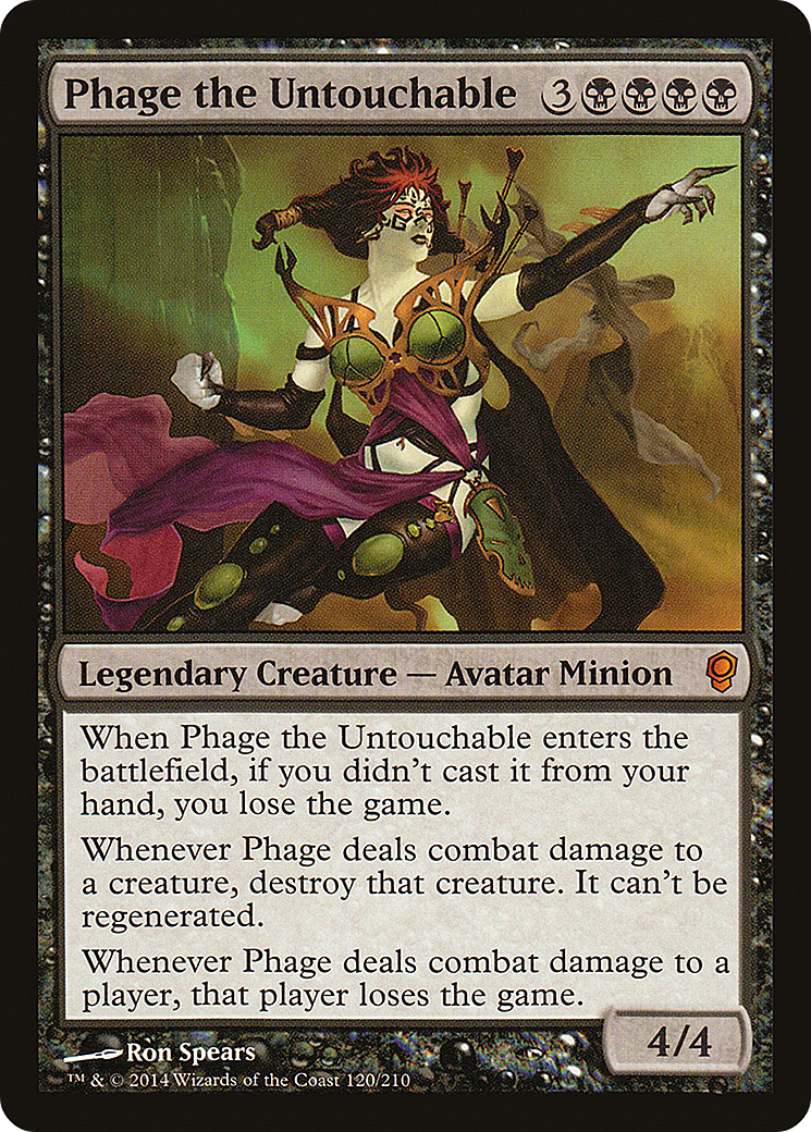 Phage the Untouchable (120) Foil - Conspiracy