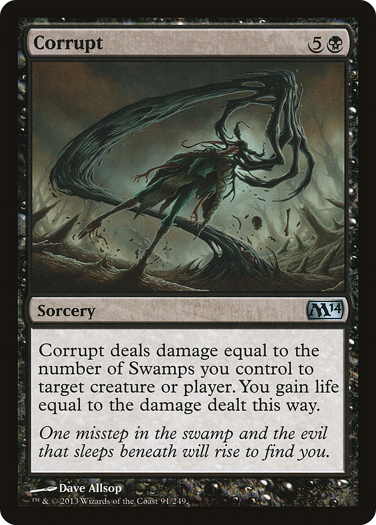 Corrupt (091) Foil - Magic 2014