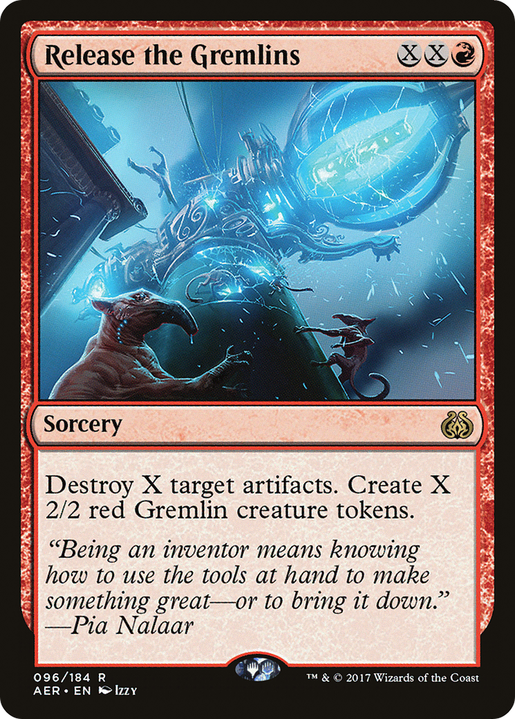 Release the Gremlins (096) Foil - Aether Revolt