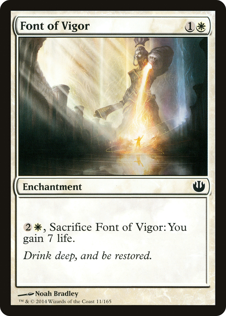 Font of Vigor (011) Foil - Journey into Nyx