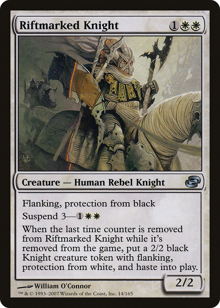 Riftmarked Knight (014) Foil - Planar Chaos