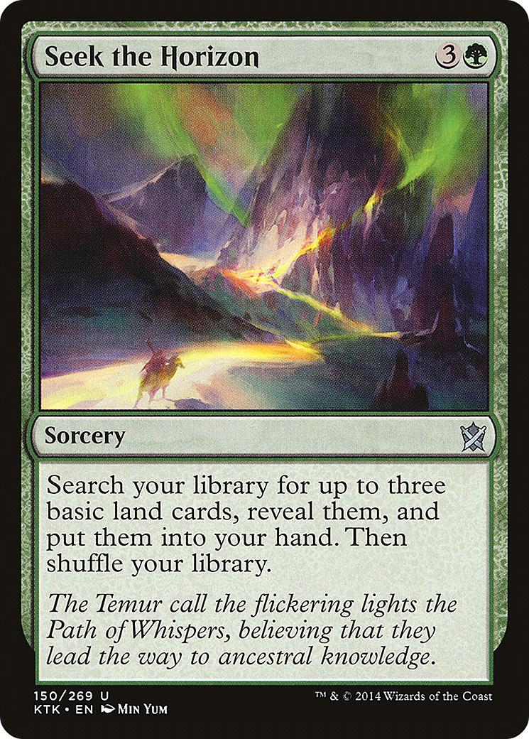 Seek the Horizon (150) Foil - Khans of Tarkir