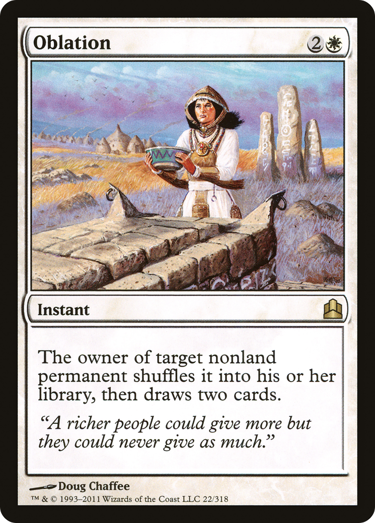 Oblation (022) - Commander 2011