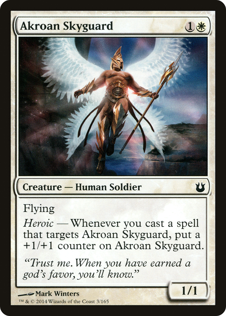 Akroan Skyguard (003) Foil - Born of the Gods