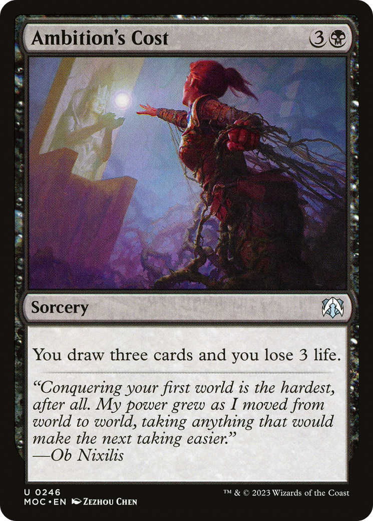 Ambition's Cost (246) - March of the Machine Commander