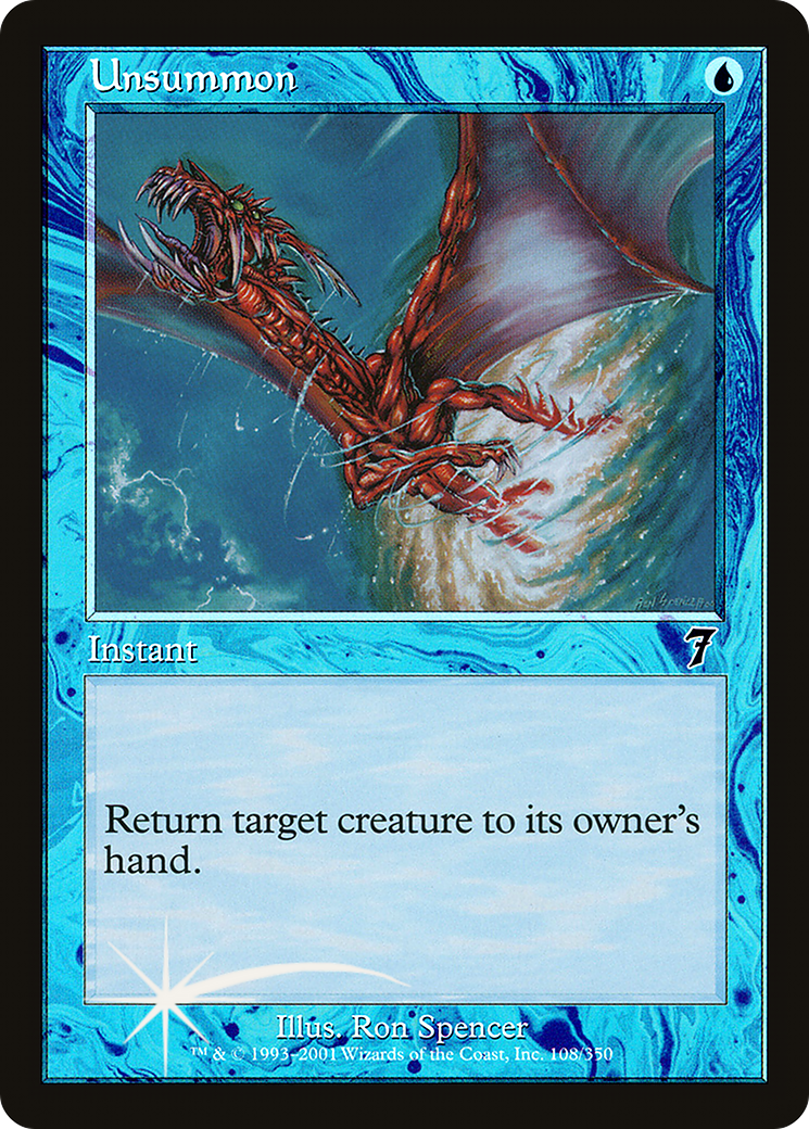 Unsummon (108) - Seventh Edition