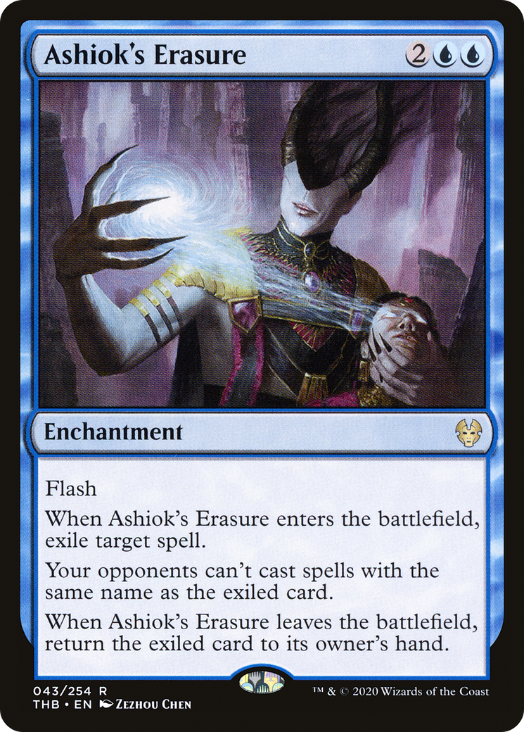 Ashiok's Erasure (043) - Theros Beyond Death