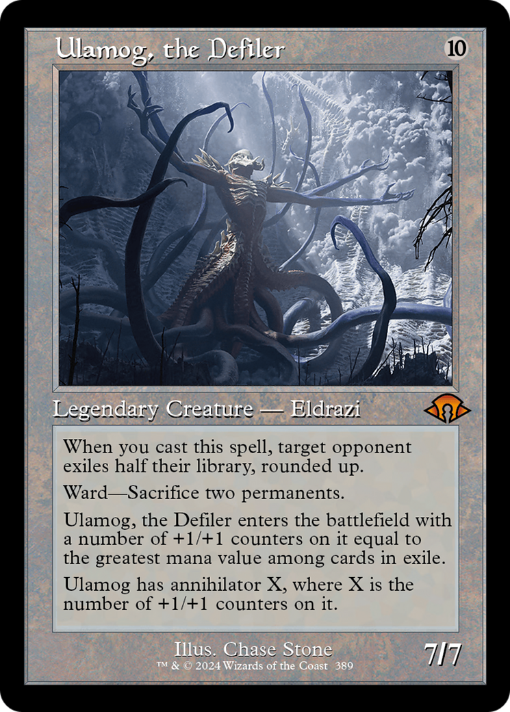 Ulamog, the Defiler (Retro) (389) Foil - Modern Horizons 3