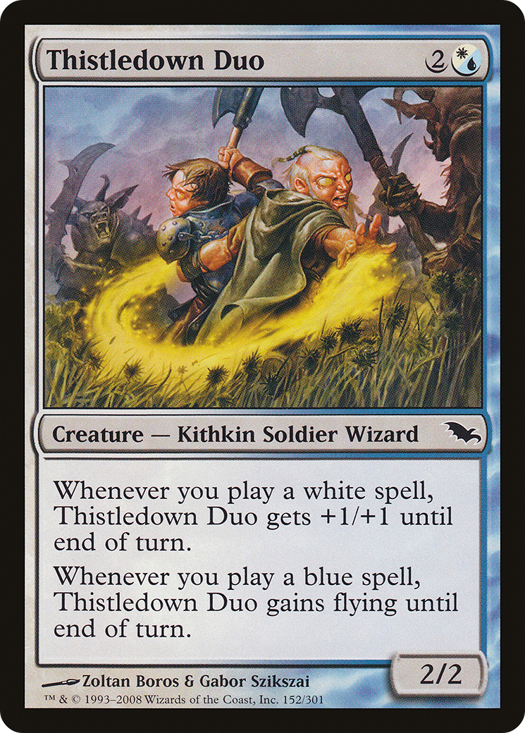 Thistledown Duo (152) - Shadowmoor