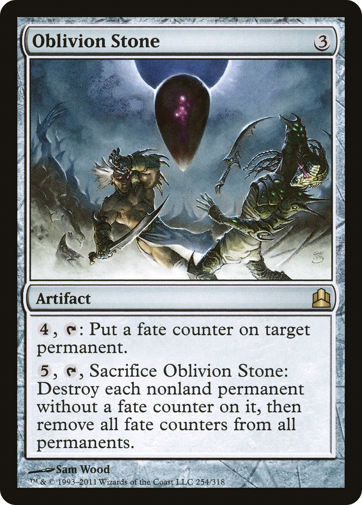 Oblivion Stone (254) - Commander 2011